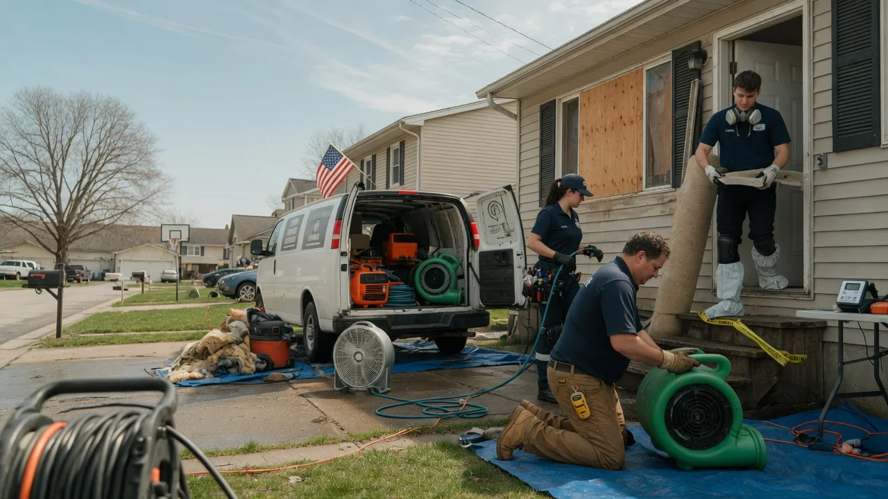 Water Damage Restoration in Crosby, PA near me